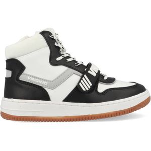 Vingino - Rens Mid Velcro - Sneakers - Wit - Leer