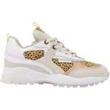 Vingino Mandy II meisjes sneakers - Beige multi - Maat 39