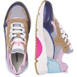 Vingino Audrey Sneaker - Meisjes - Multicolor blue