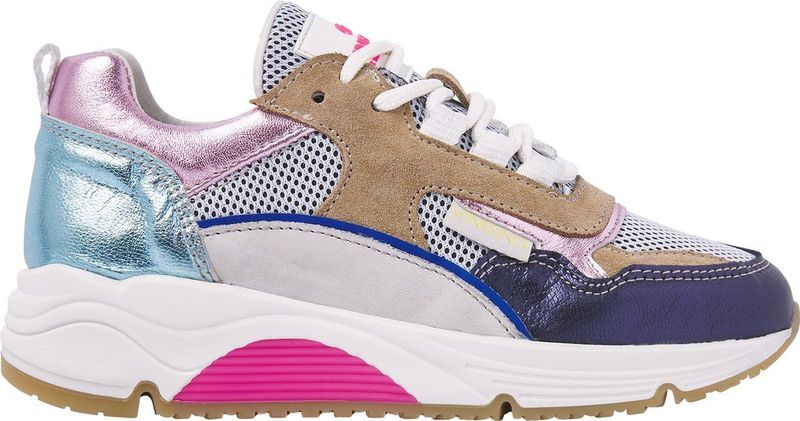 Vingino Audrey Sneaker - Meisjes - Multicolor blue