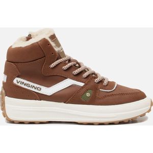 Vingino Max Mid sneakers cognac Leer - Maat 37