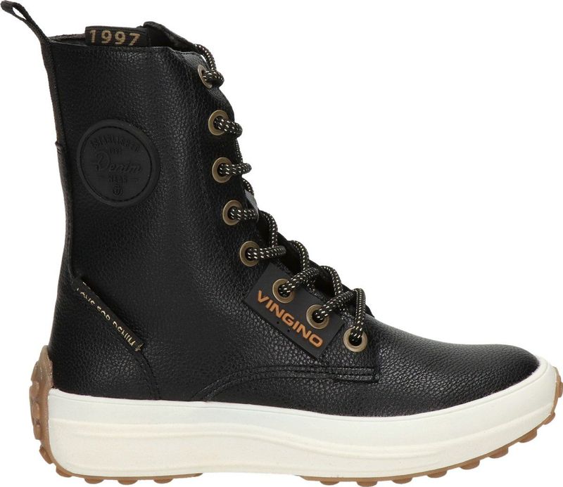 Skechers - Uno Rugged - Sneakers - Zwart - Synthetisch - Air Cooled Memory Foam