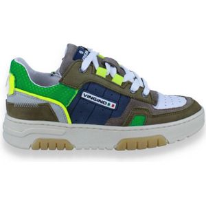 Vingino Jongens Sneaker | Groen | Maat: 37