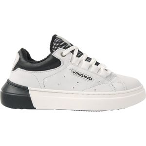 Vingino Vince Lage sneakers - Leren Sneaker - Meisjes - Wit - Maat 38