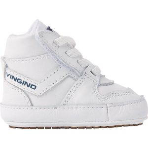 Vingino Rens mid crib Sneaker - Jongens - Real white - Maat 20