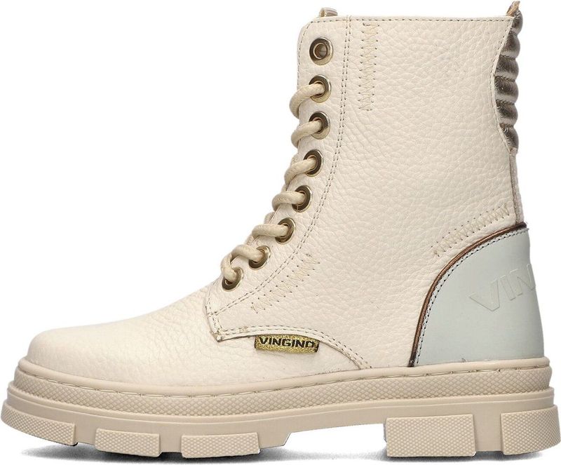 Vingino Jennifer meisjes veterboot - Off White