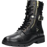 Vingino - Britt - Veterboots - Zwart - Synthetisch