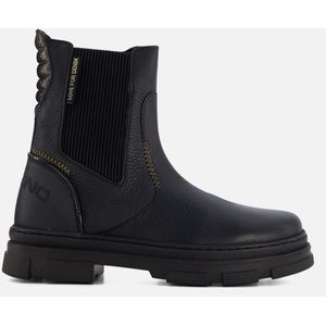 Vingino Jodie Chelsea boots zwart Leer