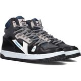 Vingino Joshua Mid Sneakers blauw Leer - Maat 38