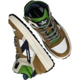 Vingino Vito Mid Sneakers groen Leer - Maat 35