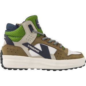 Vingino VITO MID Veterboot - Jongens - Wit/multi - Maat 37