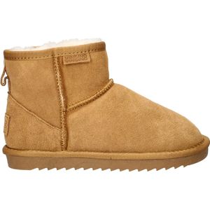Vingino Ashley Mid Laarzen - Suède - Meisjes - Cognac - Maat 34