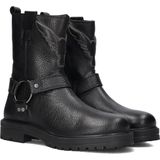 Vingino - Carice - Biker Boots - Zwart - Leer