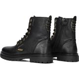Vingino Shirley Veterboots zwart Leer - Dames