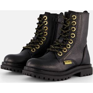 Vingino Shirley Veterboots zwart Leer - Dames