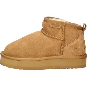 Vingino - Sofia Low - Veterboots - Zwart - Suède - Plateauzool