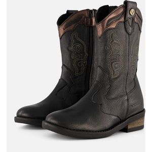 Vingino Chloe Cowboylaarzen zwart Leer - Dames
