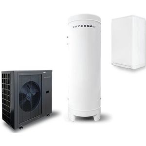 Intergas Xource 7kW ALL-ELECTRIC Warmtepomp A++ Subsidie €2800! Laatste Kans! Intergas Boiler 300 Liter
