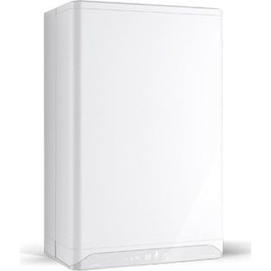 Intergas Xtreme 24 combi cv ketel met warmwatervoorziening en energielabel A 14 kW vermogen 71 x 45 x 28 cm, wit