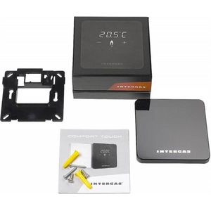 Intergas Comfort Touch thermostaat - zwart