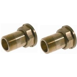 Gasmeter Koppelingset 3/4" Voor Balgengasmeter (2 Stuks)