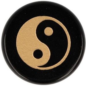 Ruben Robijn Obsidiaan zwart zaksteen Yin Yang