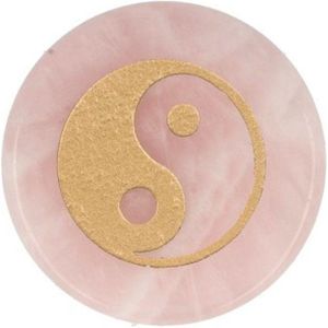 Ruben Robijn Roze kwarts zaksteen Yin Yang