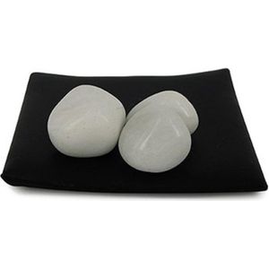 Trommelstenen Agaat Wit (20-30 mm) - 50 gram