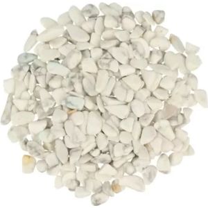 Howliet wit 100 gr. trommelstenen (mt1)