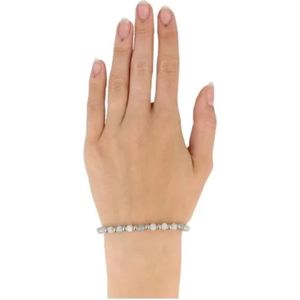 Aquamarijn Ibiza love armband