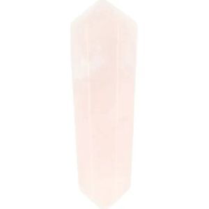 Dubbeleinder 50 mm Roze kwarts