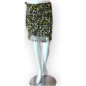 Om Namaste - Strand Rokje - Dierenprint