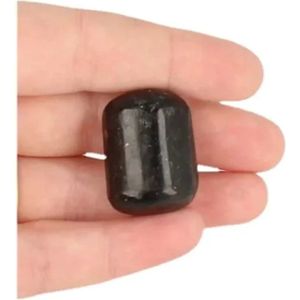 Arfvedsoniet - Trommelsteen - 2,5 cm - Gepolijst