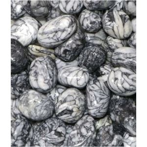 Pinoliet trommelstenen 500 gr. (mt3)