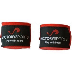 Victory Sports bandages 400 cm rood