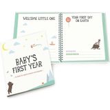 Milestone Baby's first year album (Engelstalig)