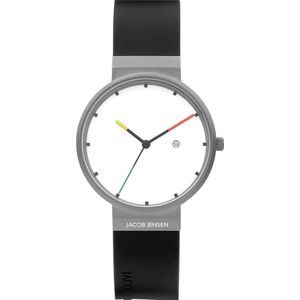 Jacob Jensen - New - Polshorloge - Titanium - 36mm - Saffierglas