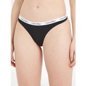 Calvin Klein dames thong (1-pack), string, zwart