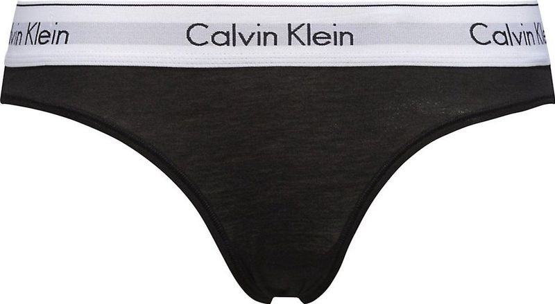 Calvin Klein dames Modern Cotton slip zwart