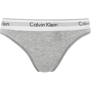 Calvin Klein bikini dames katoen, Grijs (Grijs Heather 020)