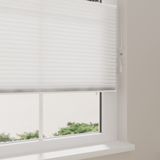 Plisségordijnen - Grijs - Polyester - Lichtdoorlatend