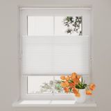 Plisségordijnen - Grijs - Polyester - Lichtdoorlatend