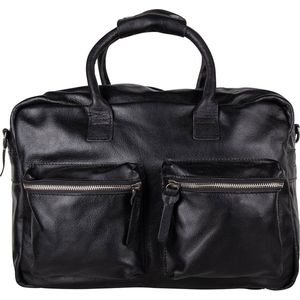Cowboysbag The Bag Zwarte Leren Schoudertas 1030-000100