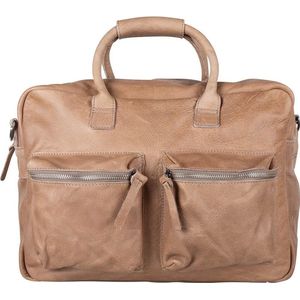 Cowboysbag The Bag Grijze Leren Schoudertas 1030-000135