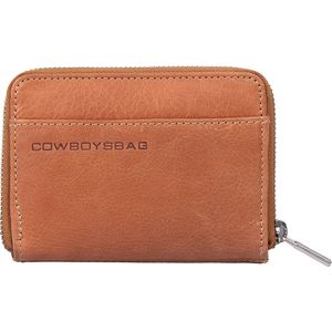 Cowboysbag Portemonnee Haxby leer 13,5 cm camel