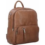 Cowboysbag Essentials Bruine Leren Luiertas 3294-000381