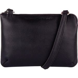 Cowboysbag Plumley Schoudertas Leer 24 cm black