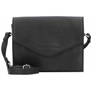 Cowboysbag Essentials Zwarte Leren Schoudertas 3317-000100