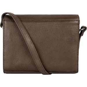 Cowboysbag Essentials Groene Leren Schoudertas 3317-000920