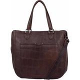 Cowboysbag - Big Croco Handbag Midvale Hickory